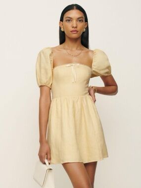 Reformation Malvina Linen Dress